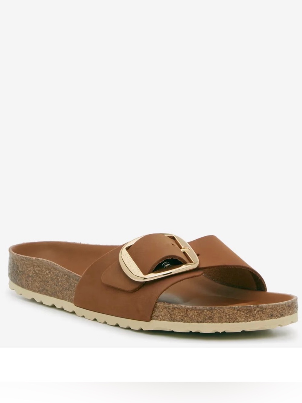 Birkenstock Madrid Big Buckle Sandal in Brown Size 37 (US 7)